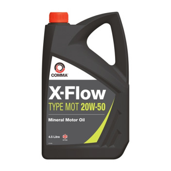 X-FLOW TYPE MOT 20W50 4.5 LITRES