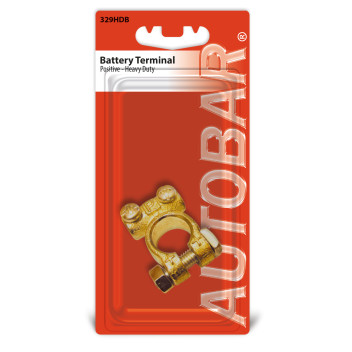 BATTERY TERMINAL POSITIVE (H/DUTY ZINC ALLOY M6 40