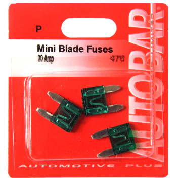 MINI BLADE FUSES 30 AMP