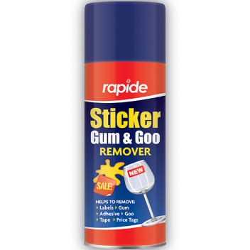 RAPID STICKER GUM & GOO REMOVER SPRAY
