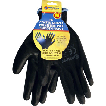Marksman (M) PU Coated Gloves
