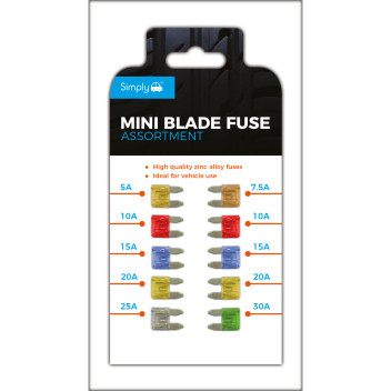 PK10 MINI BLADE FUSE ASSORTMENT