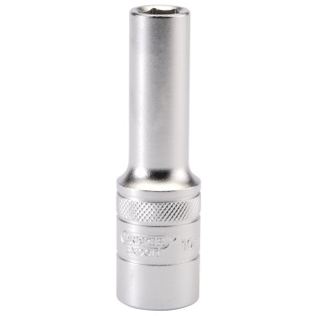 10MM6PT DEEP SOCKET 1/2 DR-PK