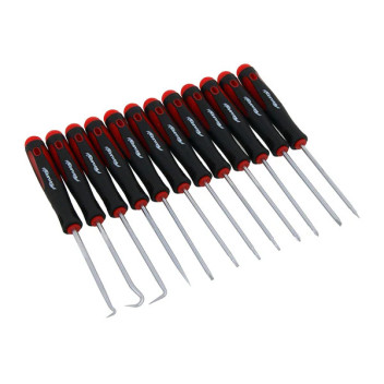 12pc Precision Screwdriver Set (With Pick & Hook)