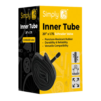INNER TUBE SV 20IN X 1.75
