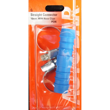 STRAIGHT CONNECTOR 16MM QTY 1