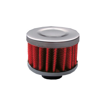 VENT FILTER RED WITH CHROME FINISH & RECESS