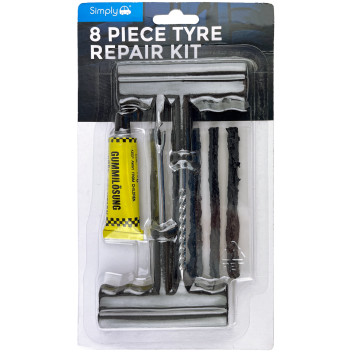 8-PIECE TYRE REPAIR KIT
