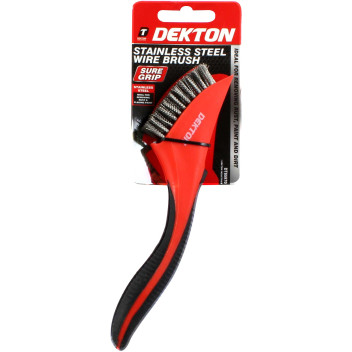 Soft Grip Stainless Steel Wire Brush