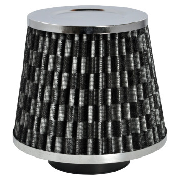 UNIVERSAL CHROME FRONT CARBON MESH