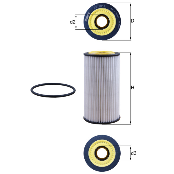 OIL FILTER - ELEMENT image