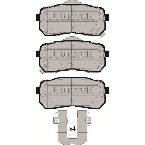 PAD (REAR) - KIA image