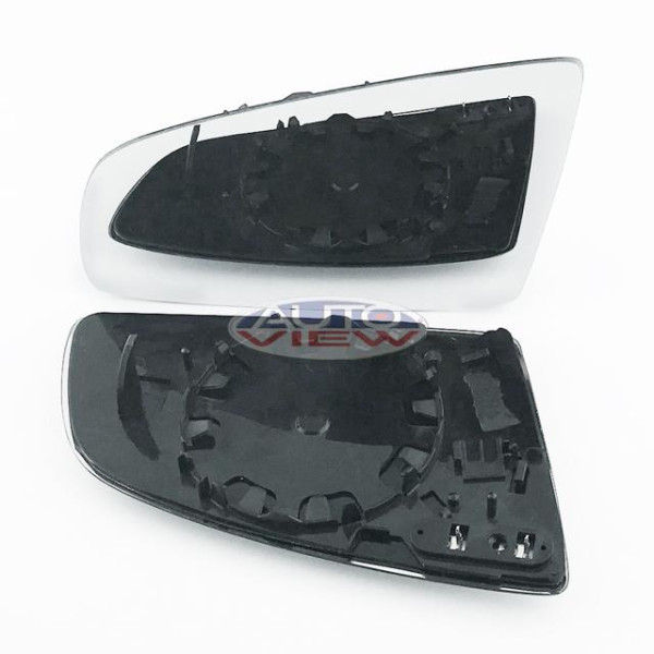 Audi A3 03->07 A4 00->07 A6 05->07 LH Silver Heated image