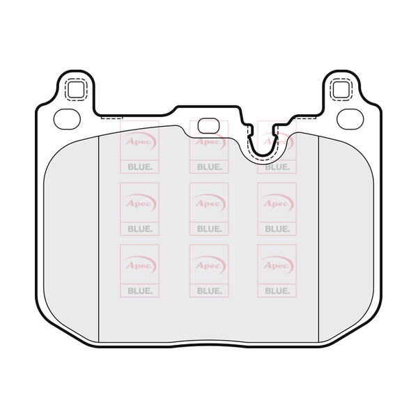 APEC BLUE BRAKE PADS (FRONT) (R90) image