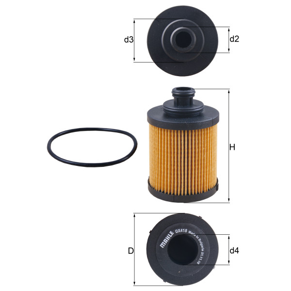 OIL FILTER - ELEMENT image