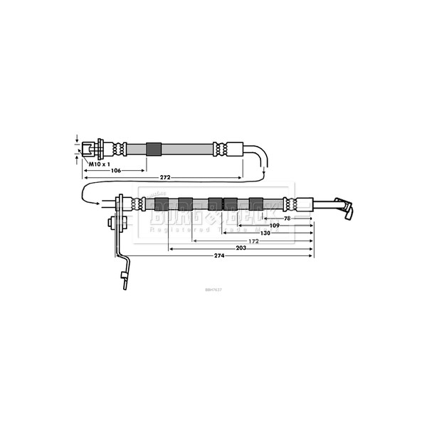BRAKE HOSE image