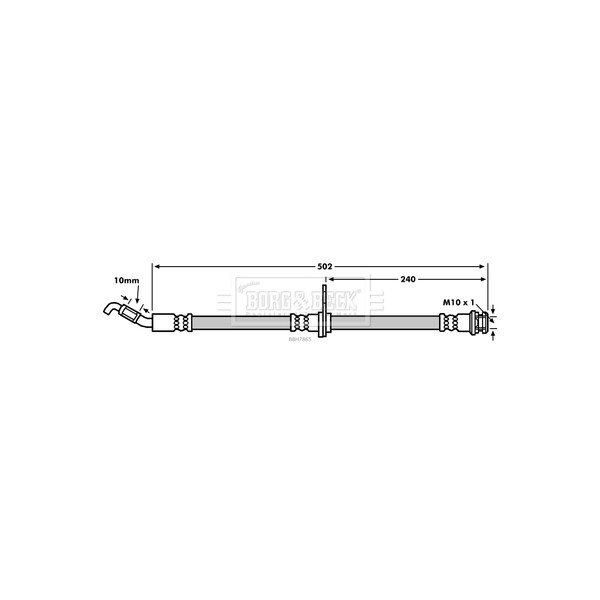 BRAKE HOSE image