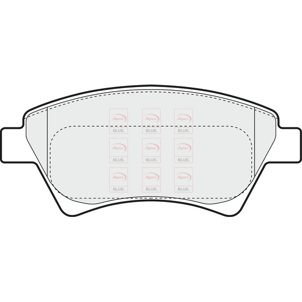 APEC BLUE BRAKE PADS (FRONT) (R90) image