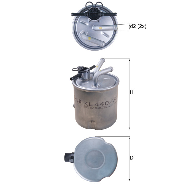 FUEL FILTER - IN-LINE image