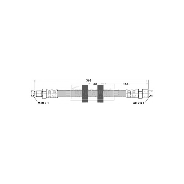 BRAKE HOSE image