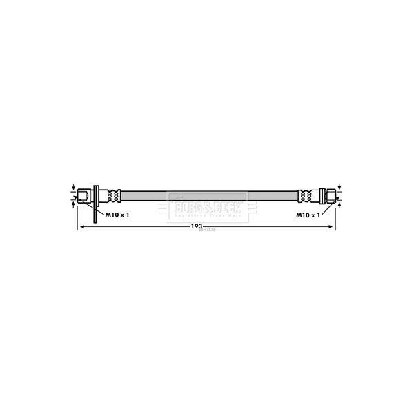 BRAKE HOSE image