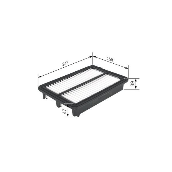 CAR AIR FILTER S0439 image