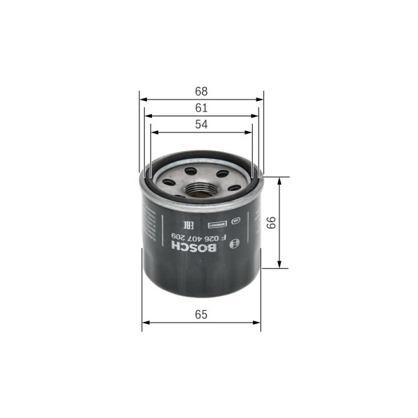 CAR OIL FILTER P7209 image