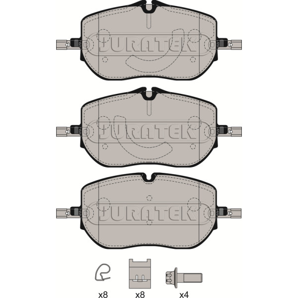 PAD (FRONT) - MERCEDES image