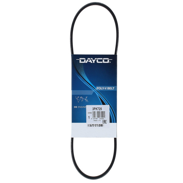 RIBBED POLY VEE AUXILIARY BELT image