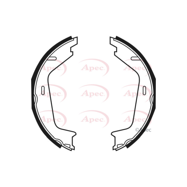 APEC BRAKE SHOES (REAR) (R90) image