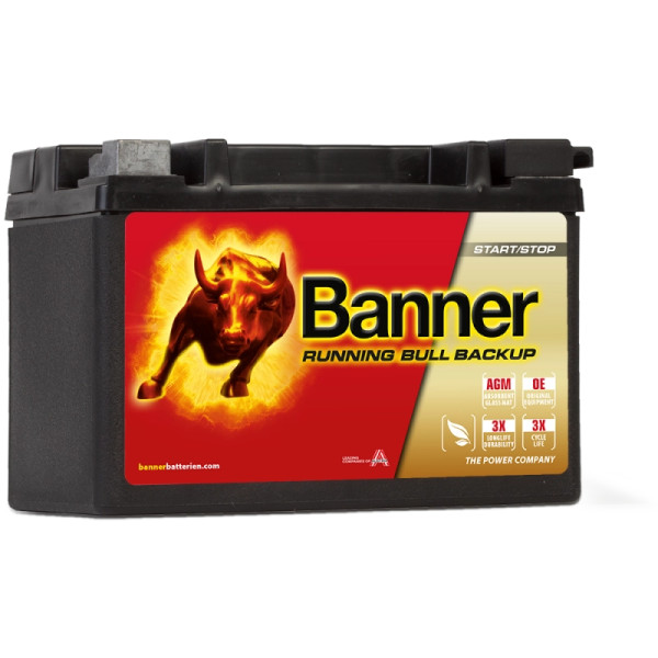 9AH RUNNING BULL AGM BACK UP BATTERY - VOLVO DRIVE image