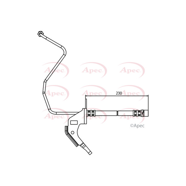 APEC BRAKE HOSE image