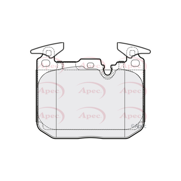 APEC BRAKE PADS (FRONT) (R90) image