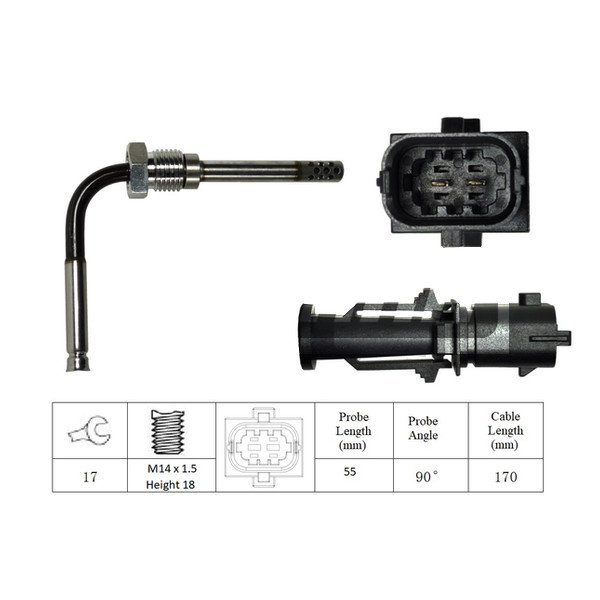 EXHAUST GAS TEMPERATURE SENSOR image