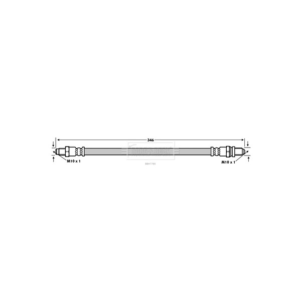 BRAKE HOSE image