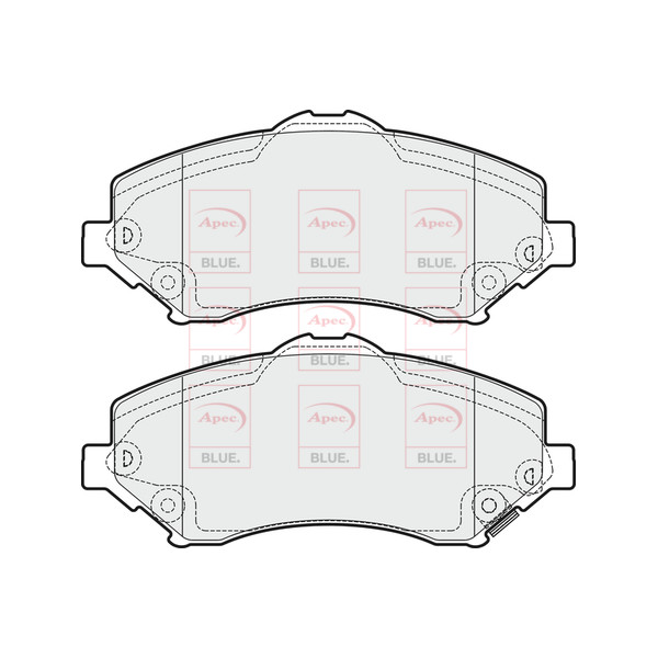 APEC BLUE BRAKE PADS (FRONT) (R90) image