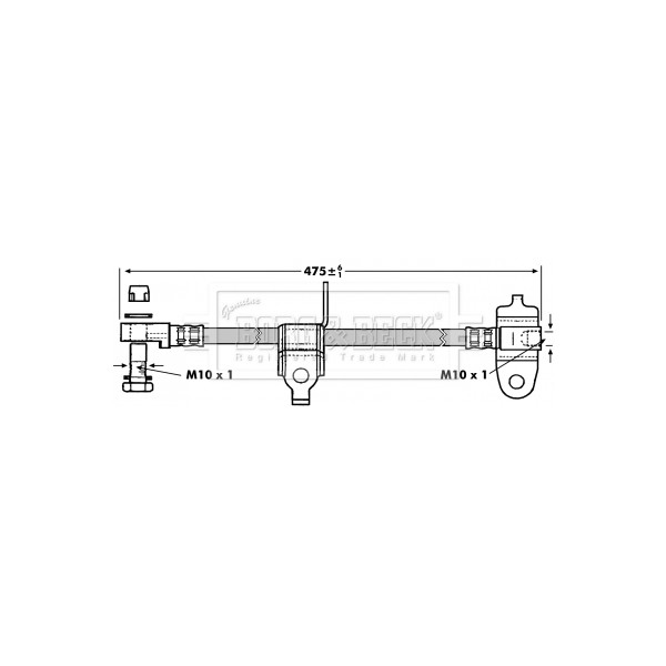 BRAKE HOSE image