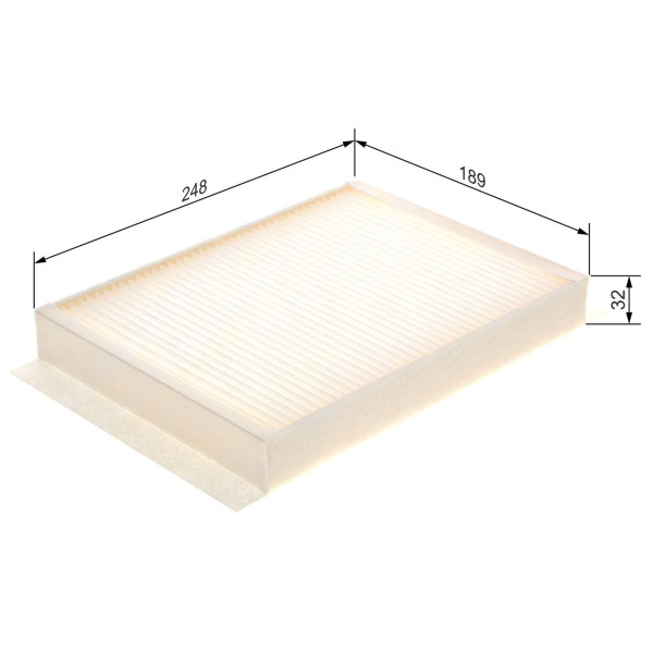CAR CABIN FILTER M5058 image