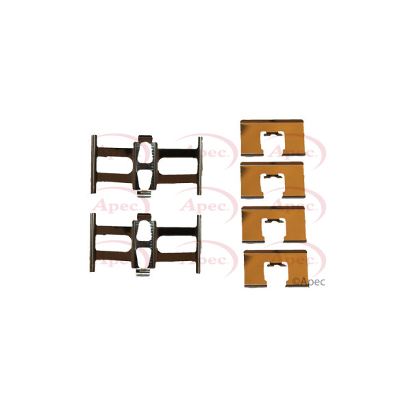 APEC BRAKE PAD FITTING KIT image