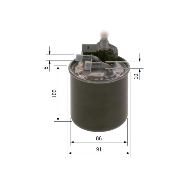 CAR FUEL FILTER N2837 image