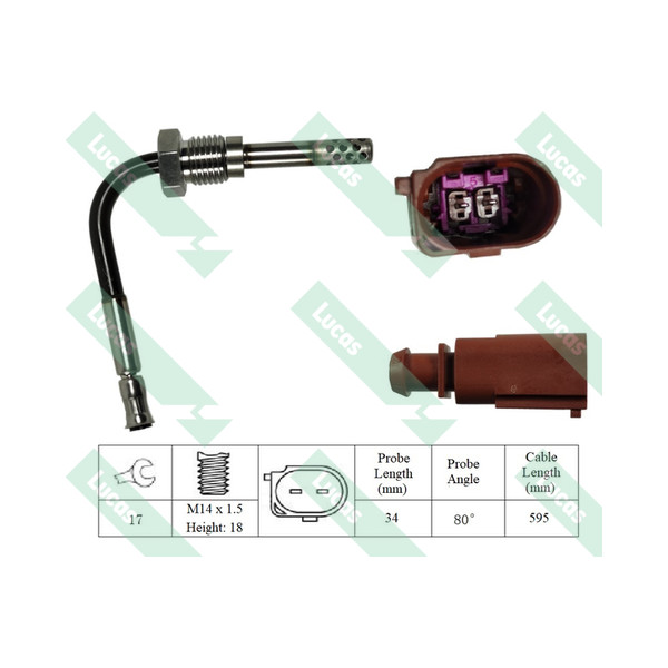 EXHAUST GAS TEMPERATURE SENSOR image