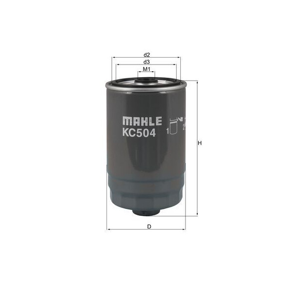 FUEL FILTER - SPIN ON image