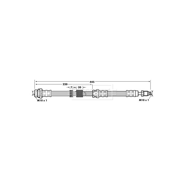BRAKE HOSE image