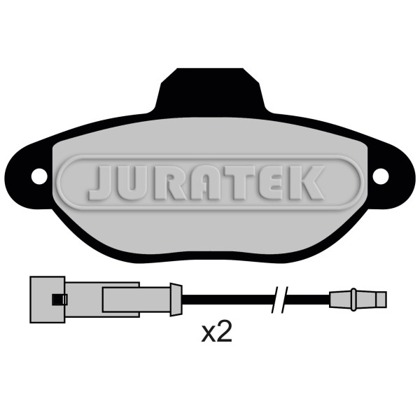 PAD (FRONT) - FIAT FORD LANCIA image