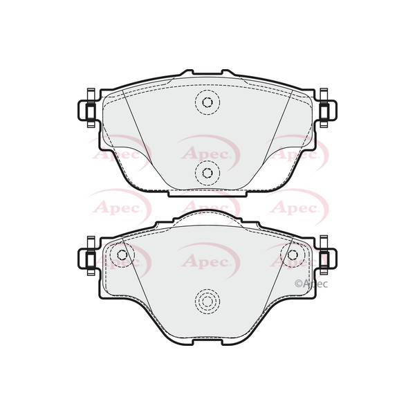 APEC BRAKE PADS (REAR) (R90) image