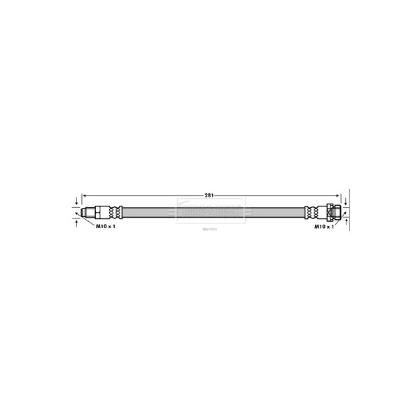 BRAKE HOSE image