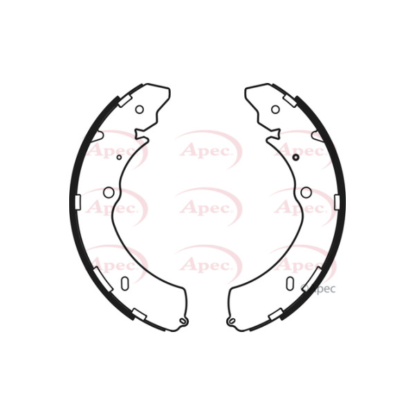 APEC BRAKE SHOES (REAR) (R90) image