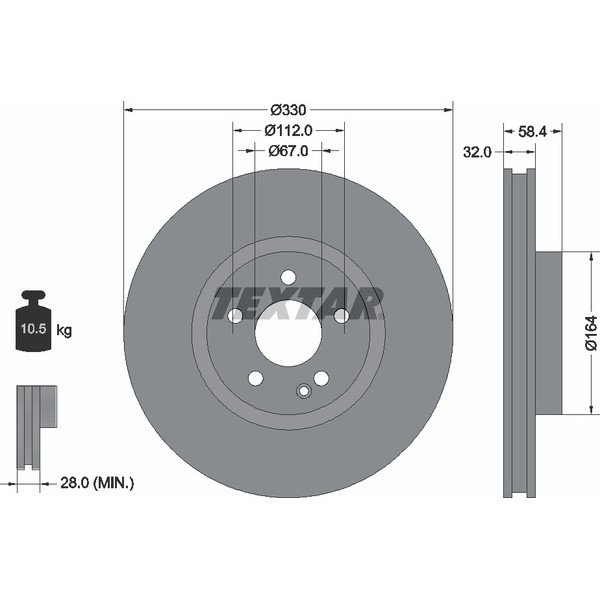 TEXTAR PC DISCS image