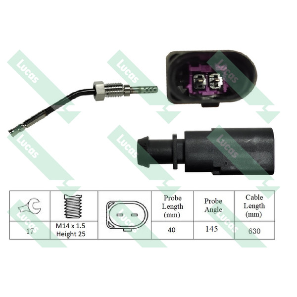 EXHAUST GAS TEMPERATURE SENSOR image