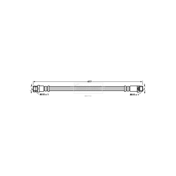 BRAKE HOSE image
